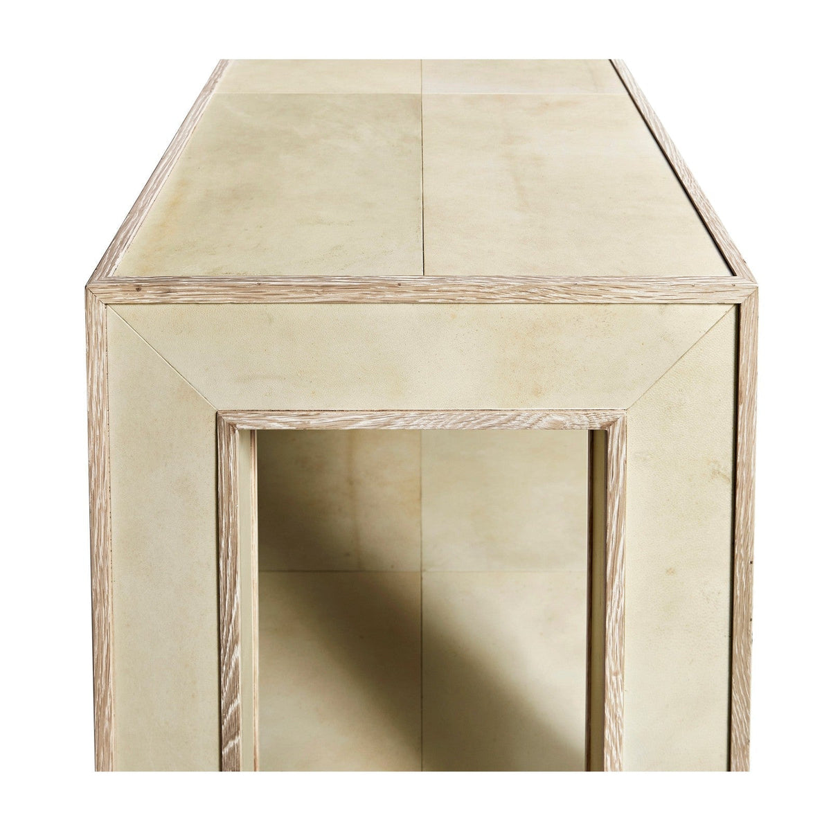 Jonathan Charles Hydra Parchment Console Table