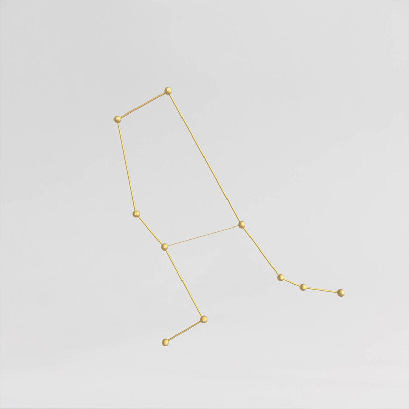 10 - Light Unique Geometric Chandelier