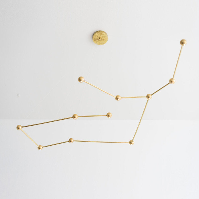 11 - Light Unique Geometric Chandelier