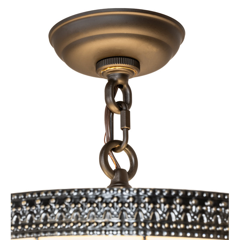 18" Wide Vincent Honeycomb Inverted Pendant