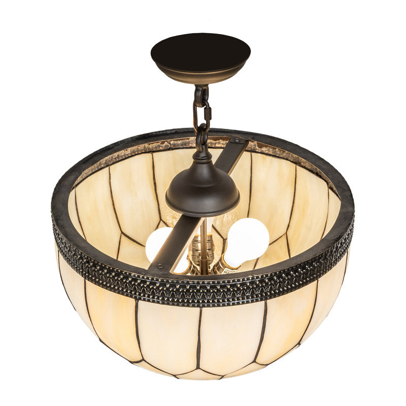 18" Wide Vincent Honeycomb Inverted Pendant