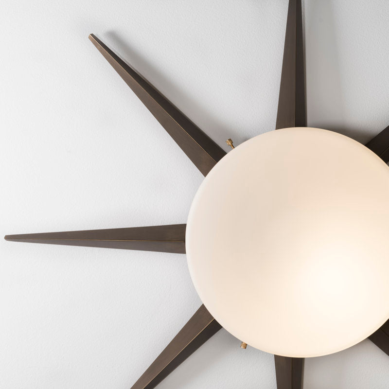 1 - Light LED Flush Mounted Sconce