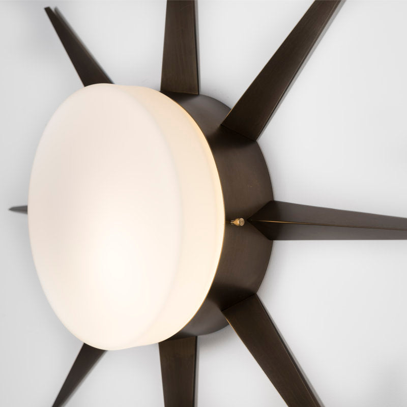 1 - Light LED Flush Mounted Sconce