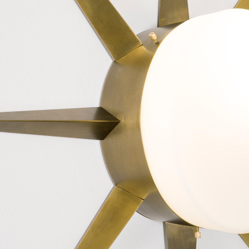 1 - Light LED Flush Mounted Sconce