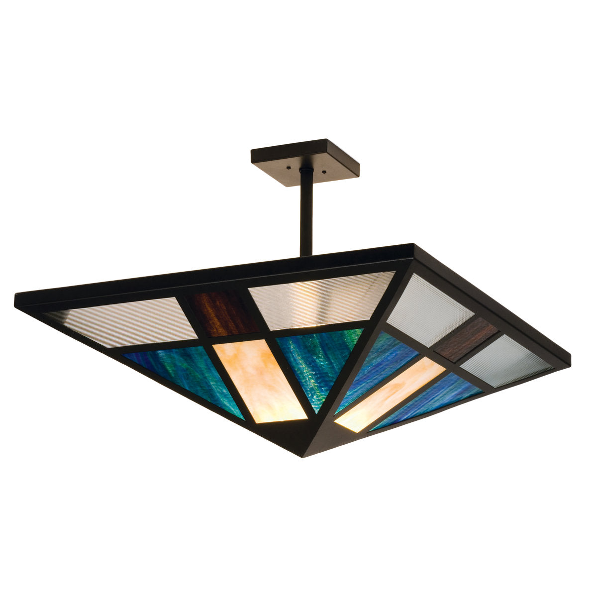 1 - Light Semi Flush Mount