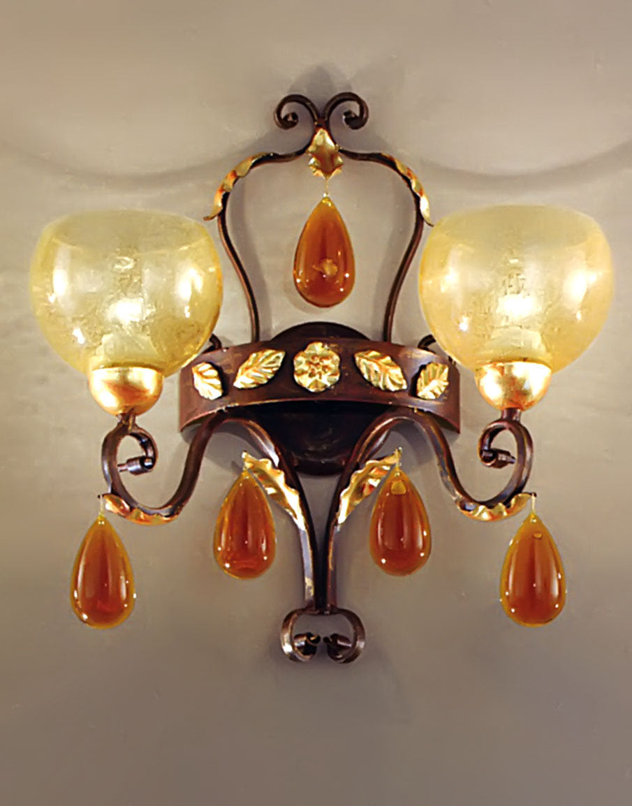 2-Light Armed Sconce
