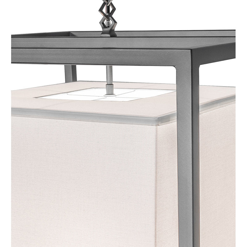 22" Square Kitzi Box Pendant