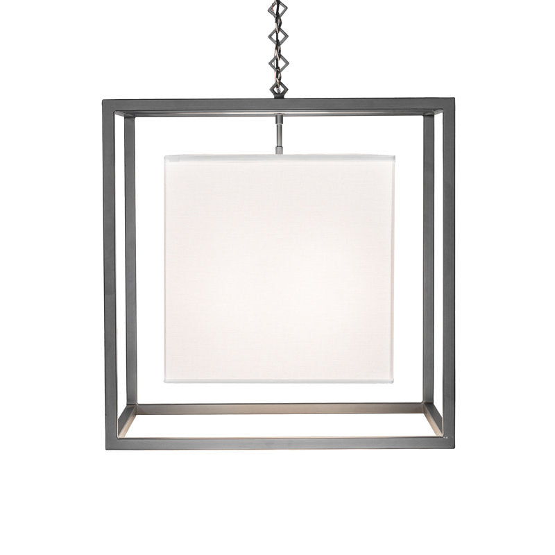 22" Square Kitzi Box Pendant