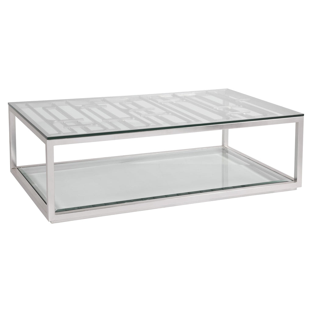Artistica Home Mar Monte Grate Cocktail Table