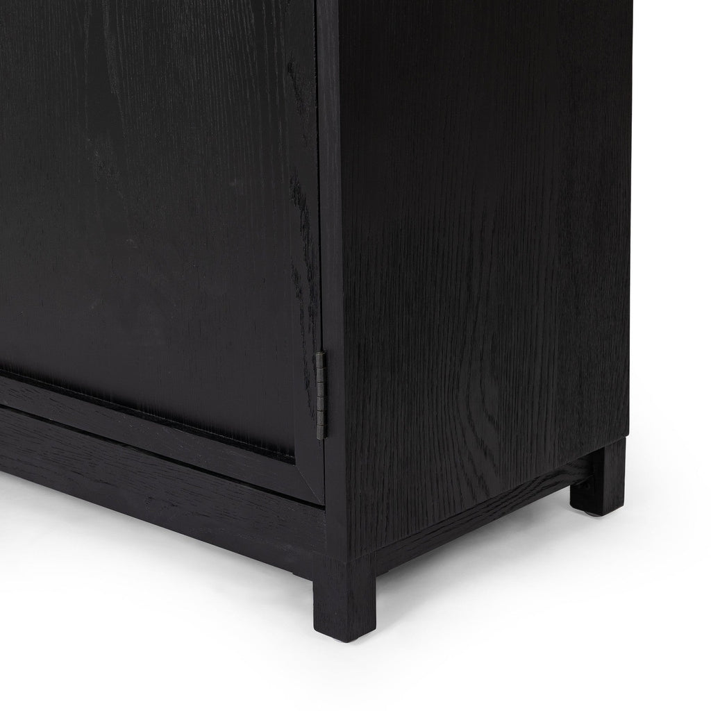 Four Hands Millie Panel and Glass Door Cabinet
