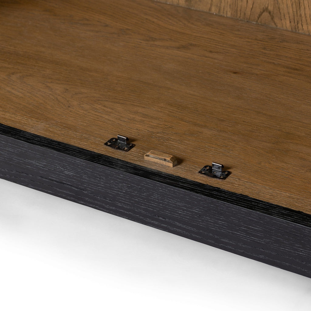 Four Hands Millie Panel and Glass Door Cabinet