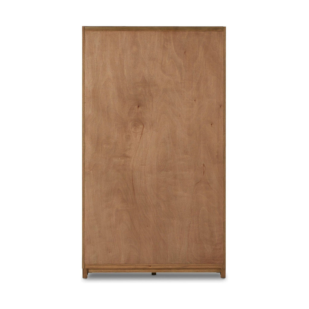 Four Hands Millie Panel and Glass Door Cabinet
