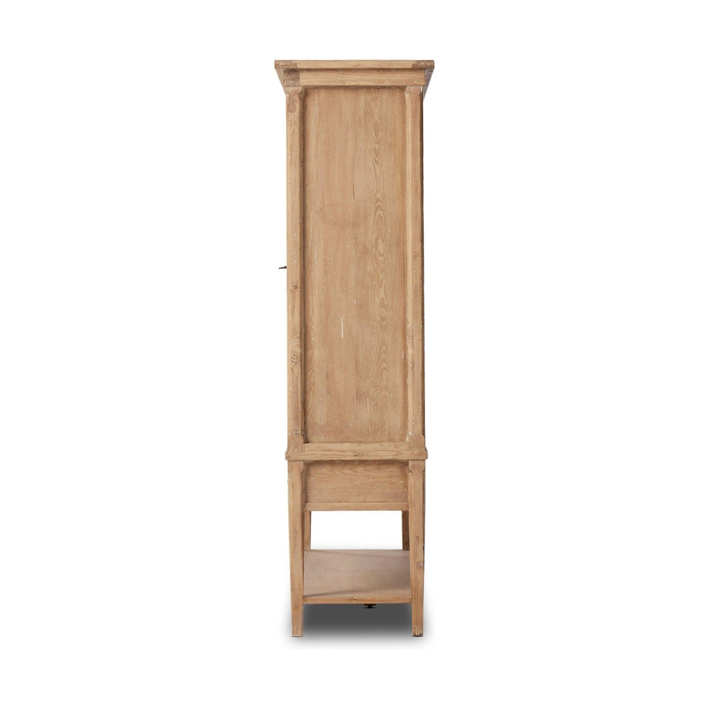 Four Hands Brimley Wide Cabinet-Aged Light Pine