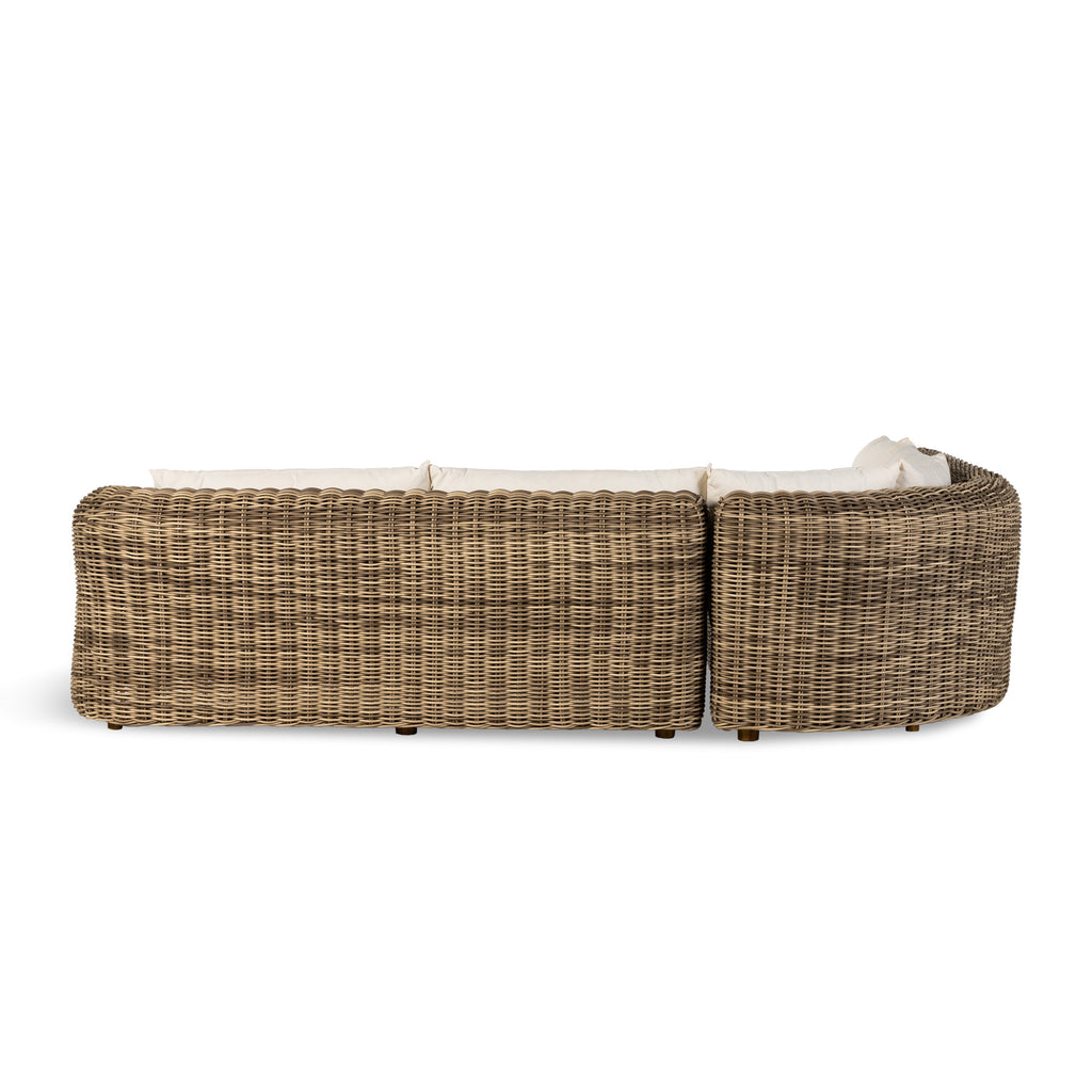 Four Hands Messina Outdoor 3-Piece Sectional Fall Sale