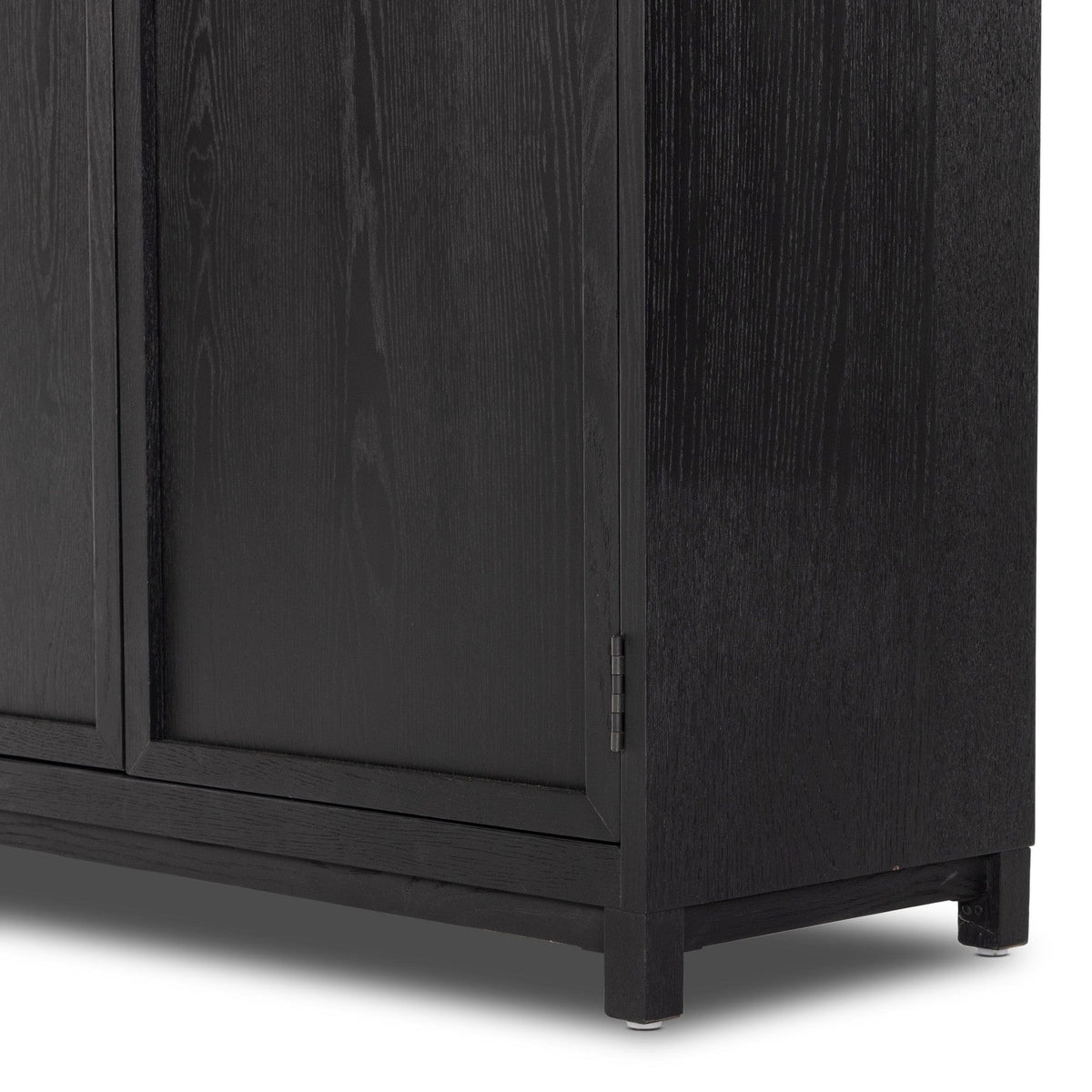 Four Hands Millie Panel and Glass Door Double Cabinet