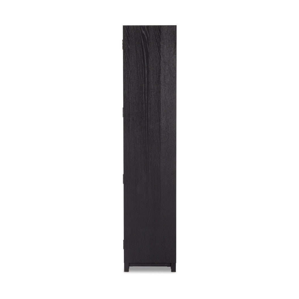 Four Hands Millie Panel and Glass Door Double Cabinet