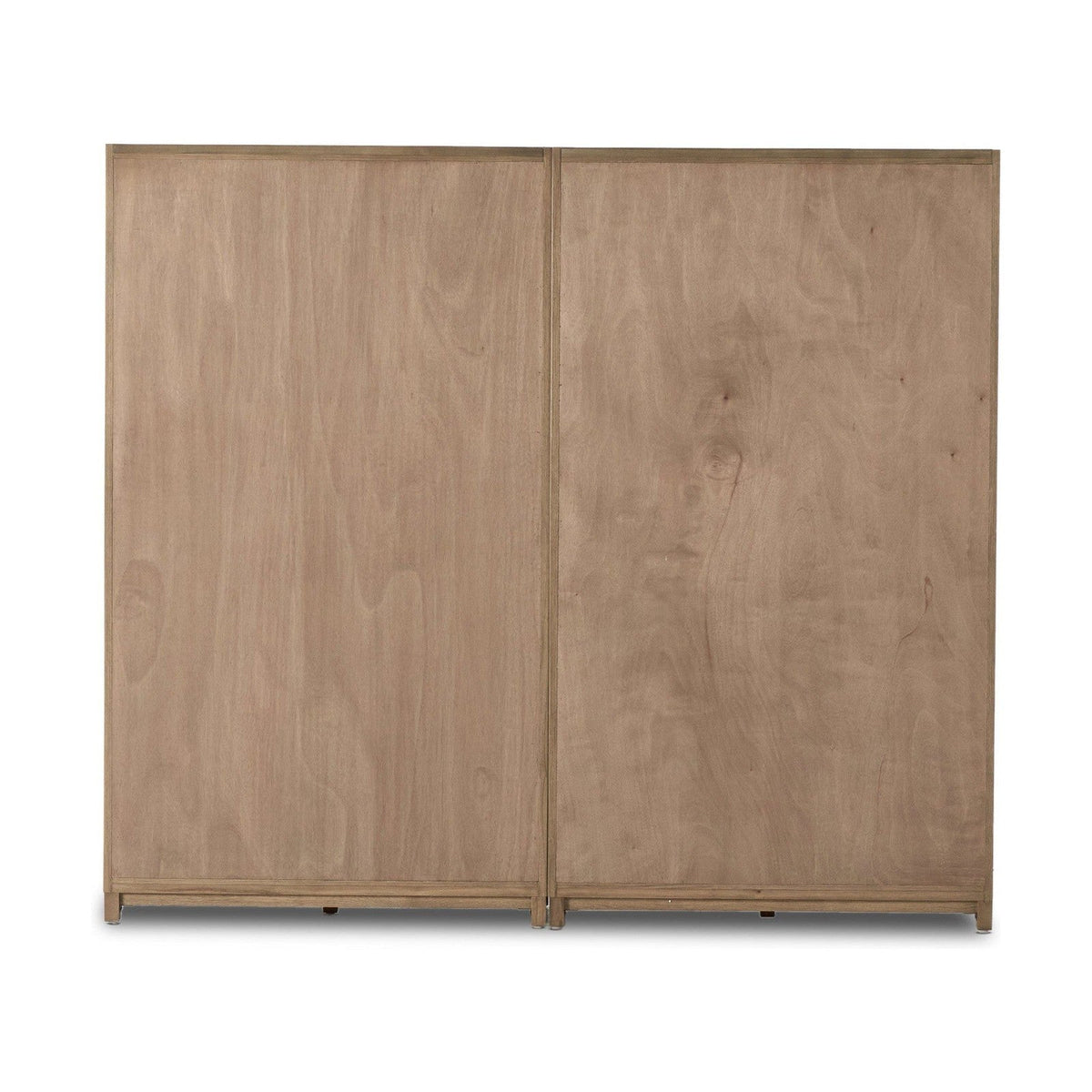 Four Hands Millie Panel and Glass Door Double Cabinet