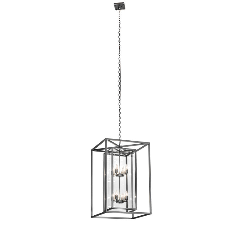25" Square Kitzi Box Pendant