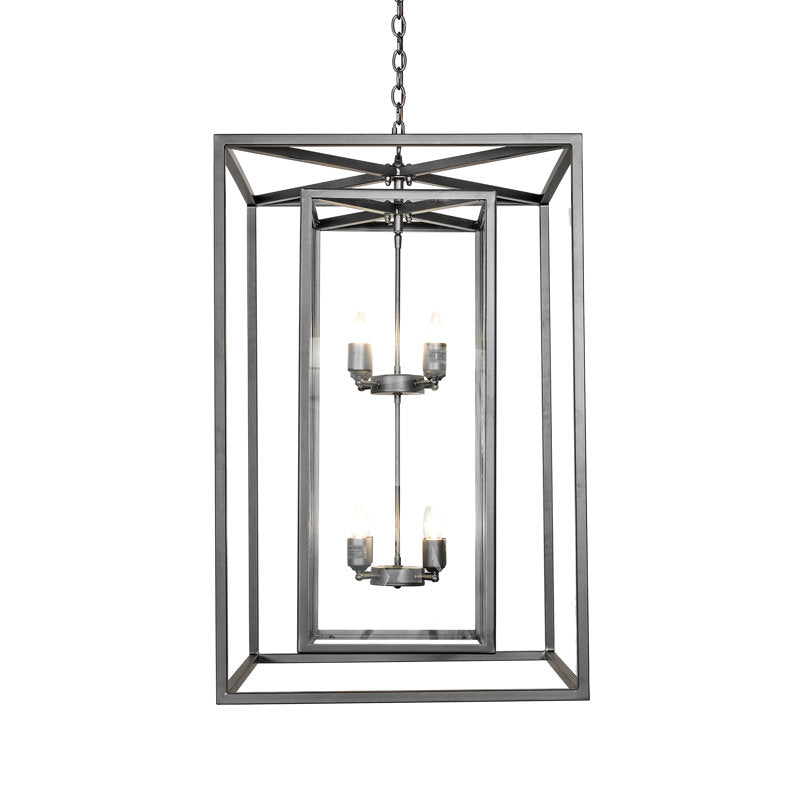25" Square Kitzi Box Pendant