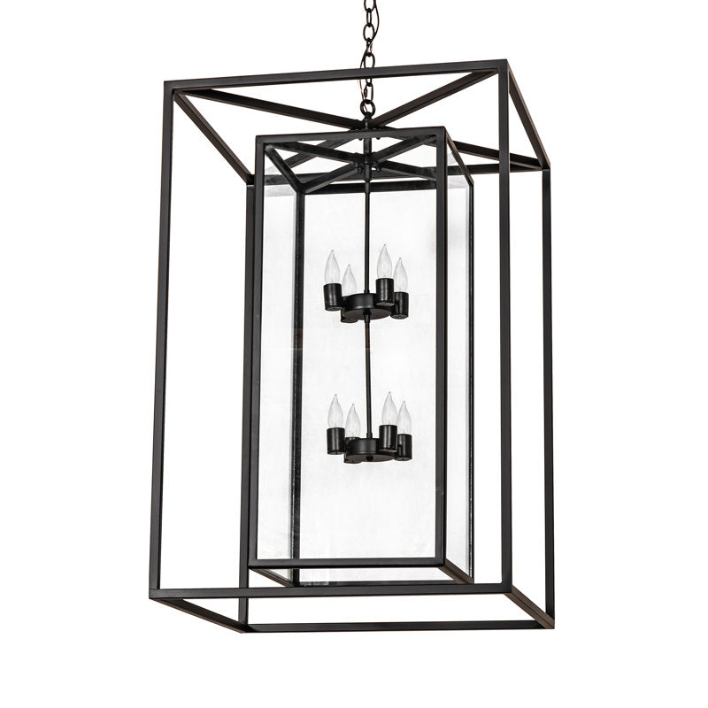 28" Square Kitzi Box Pendant