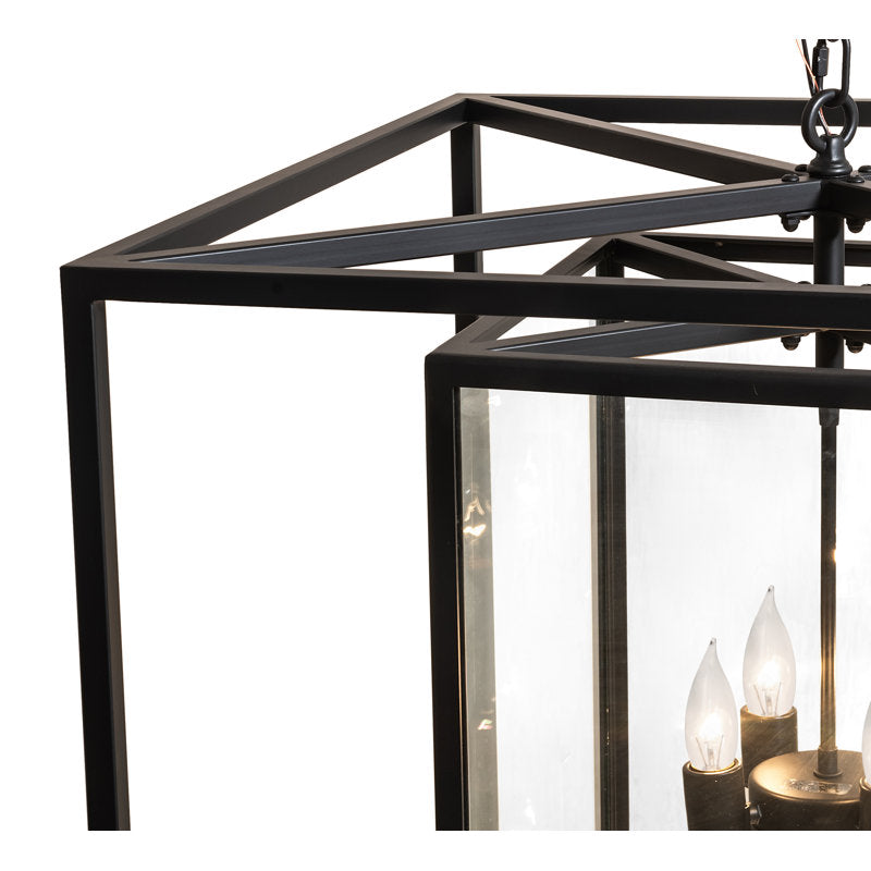 28" Square Kitzi Box Pendant