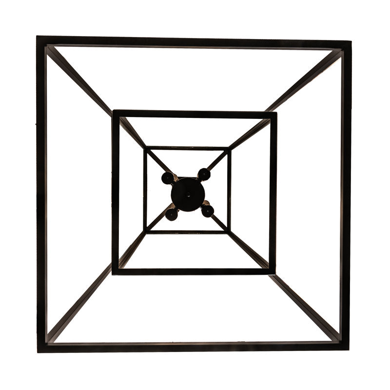 28" Square Kitzi Box Pendant