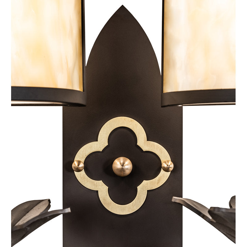 2 - Light Armed Sconce