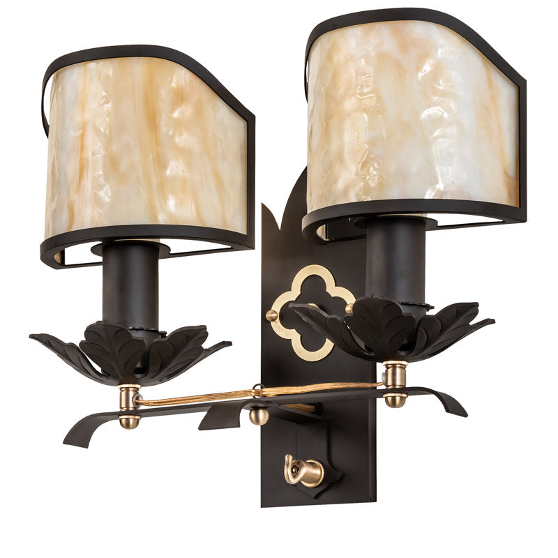 2 - Light Armed Sconce
