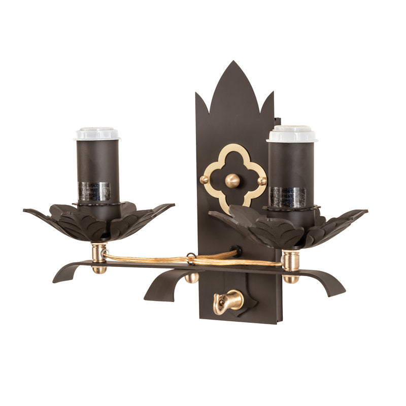 2 - Light Armed Sconce