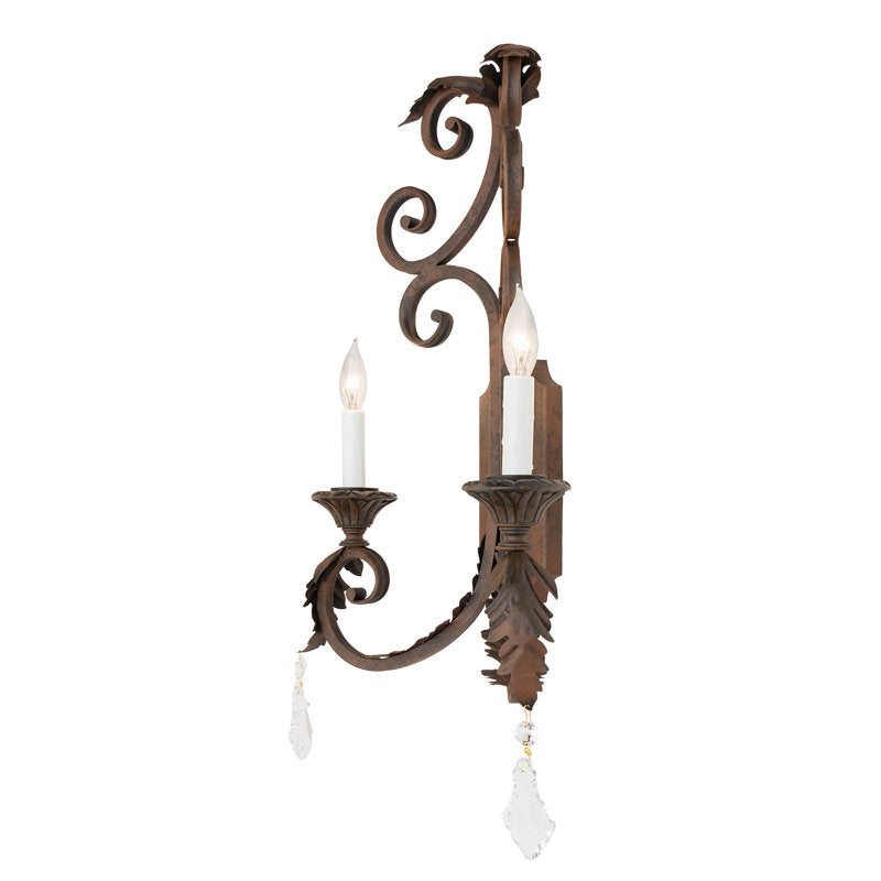 2 - Light Candle Wall Light