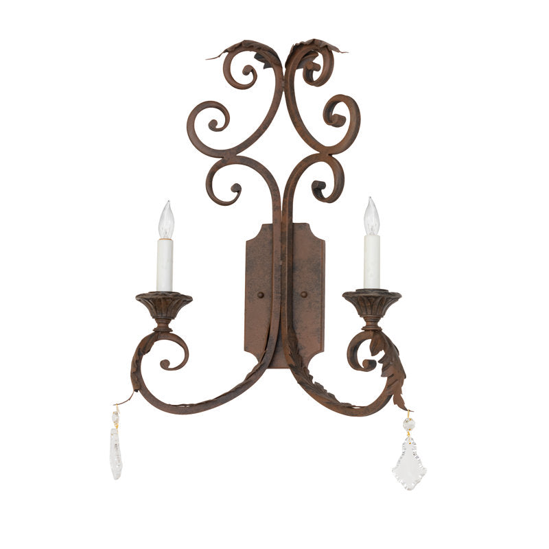 2 - Light Candle Wall Light