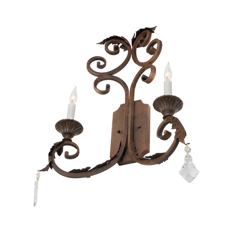 2 - Light Candle Wall Light