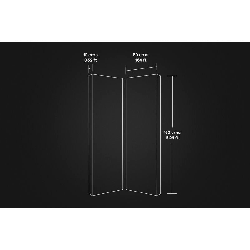 2 - Light Flush Mounted Sconce