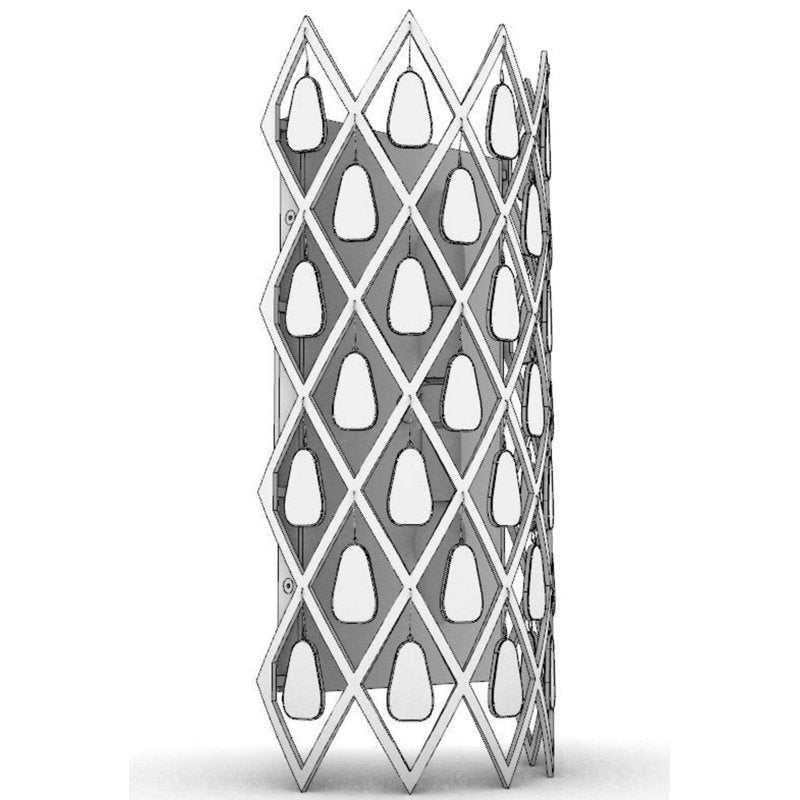 2 - Light Flush Mounted Sconce