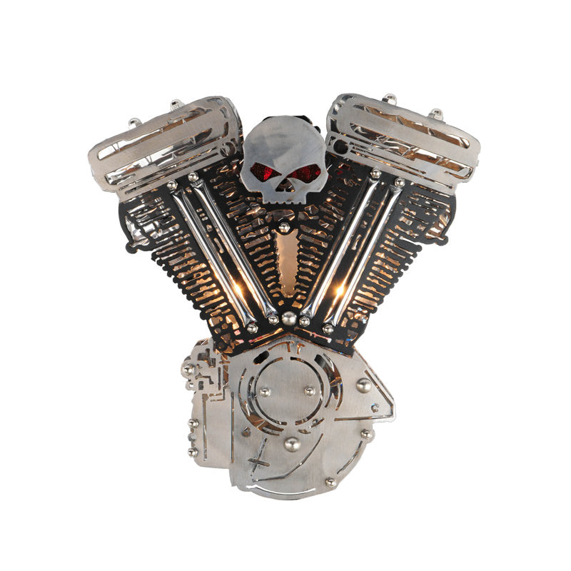 2 - Light Flush Mounted Sconce