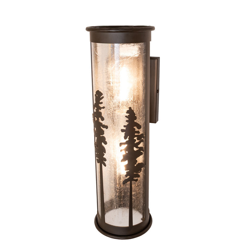 2 - Light Flush Mounted Sconce