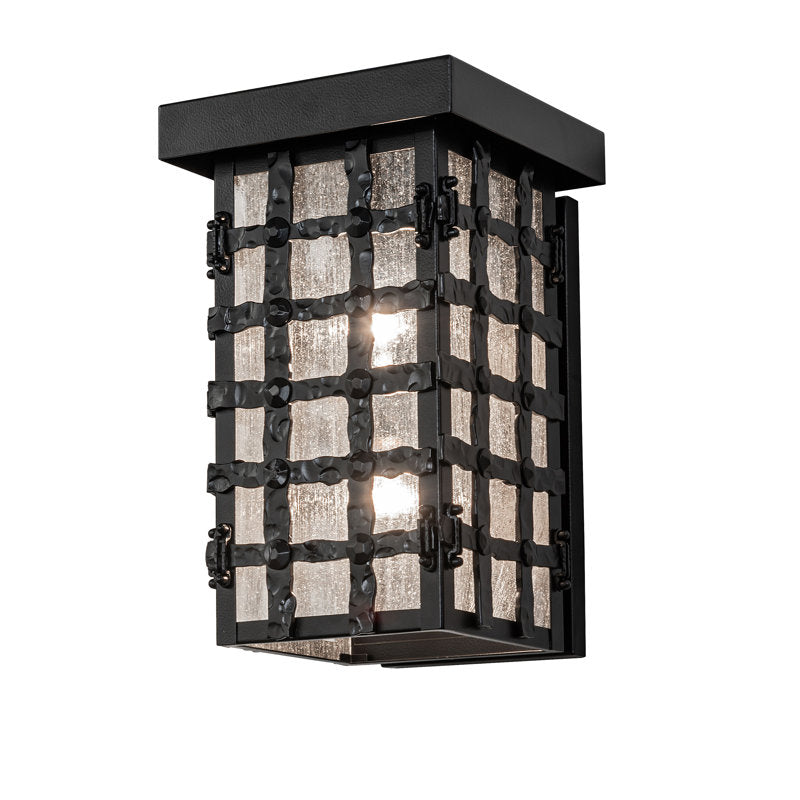 2 - Light Flush Mounted Sconce
