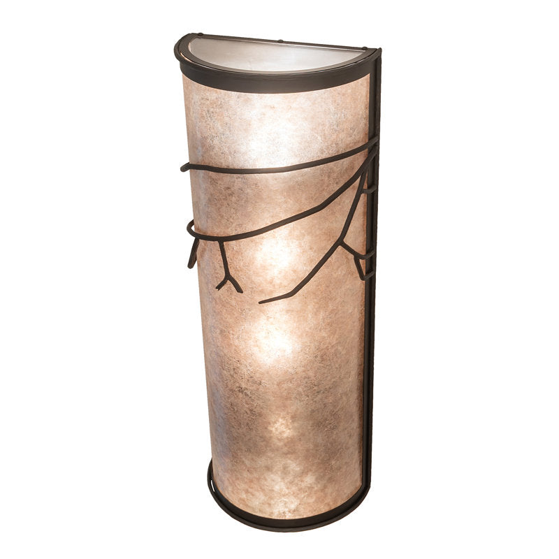 2 - Light Flush Mounted Sconce