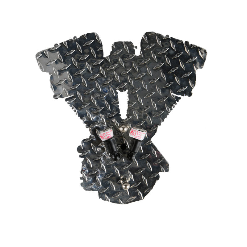 2 - Light Flush Mounted Sconce