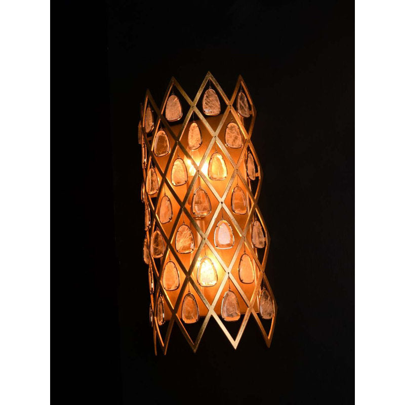 2 - Light Flush Mounted Sconce