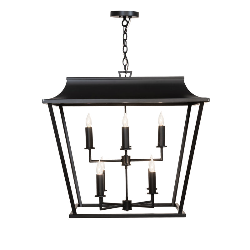 32" Square Bastille Omega Pendant