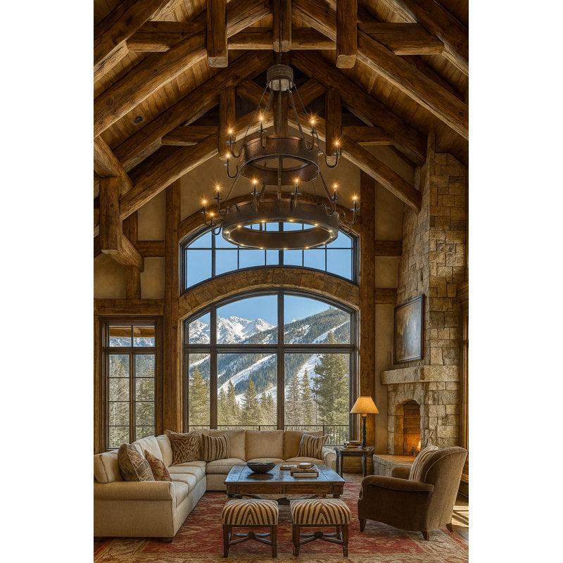 34 - Light Chandelier