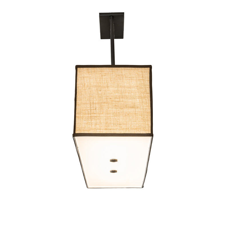 36" Long Quadrato Lounge Oblong Pendant