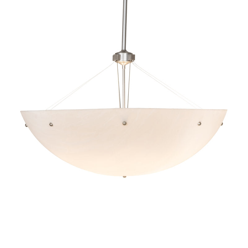 36" Wide Cypola Alabaster Inverted Pendant