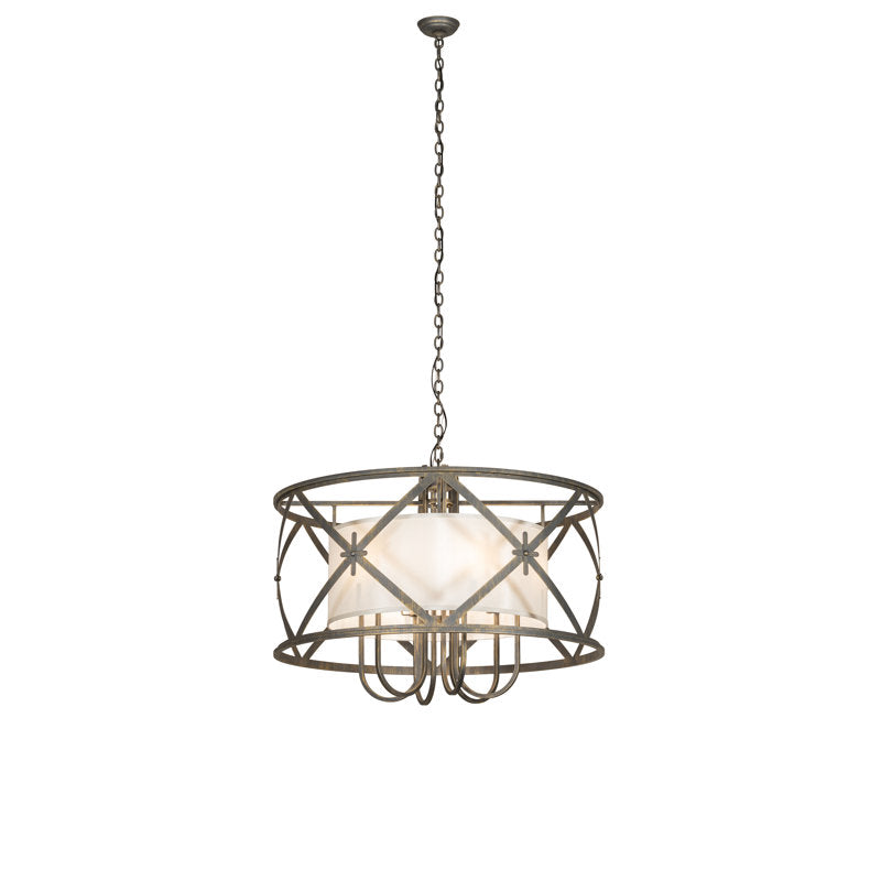 38" Wide Penelope 6 Light Pendant