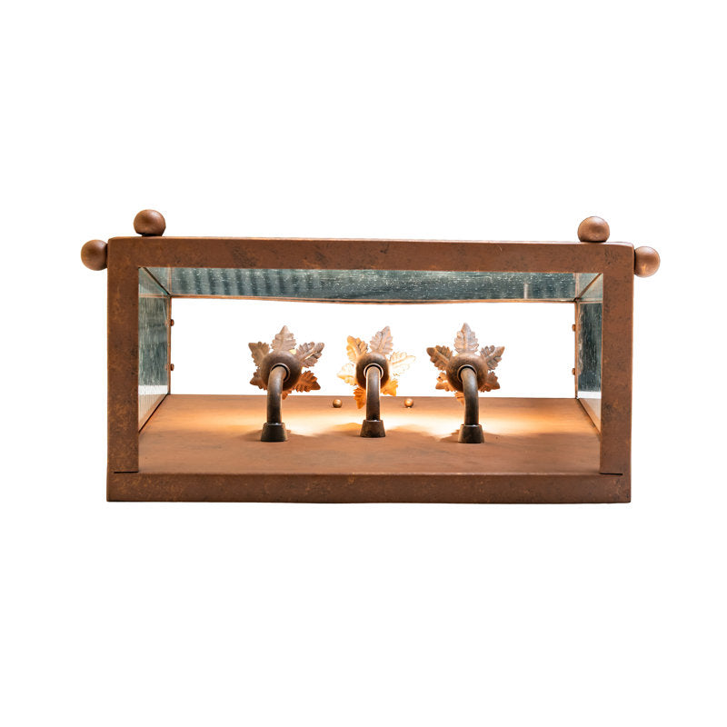 3 - Light Flush Mounted Sconce
