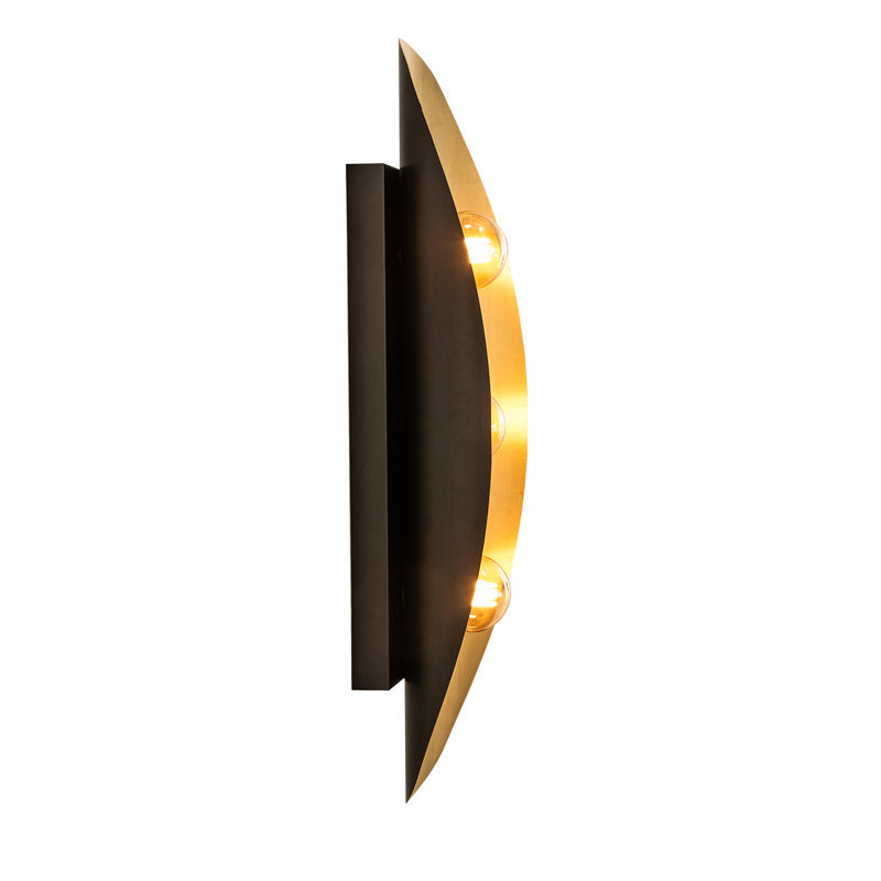 3 - Light Flush Mounted Sconce