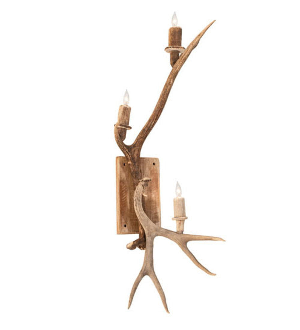 3 - Light Flush Mounted Sconce