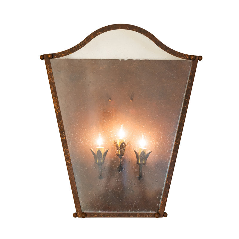 3 - Light Flush Mounted Sconce