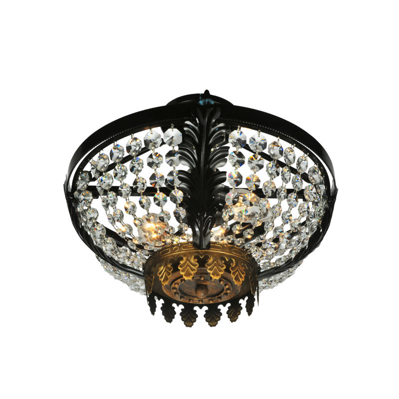 3 - Light Semi Flush Mount